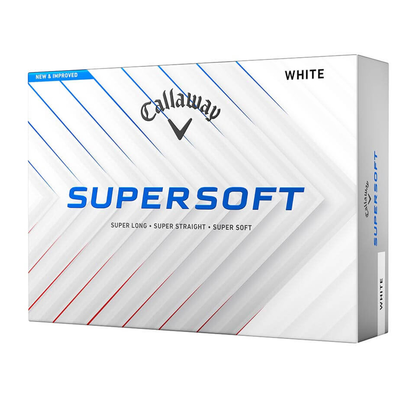 Front of Callaway SuperSoft Golf Ball Box